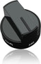 Reyhoar W10339442 Gas Range Knob Black Replacement Part Fit for Whirlpool Range/Stove/Oven - Replaces WPW10339442 PS3507188 (1 Pack)